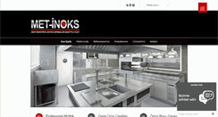 Desktop Screenshot of met-inoks.com